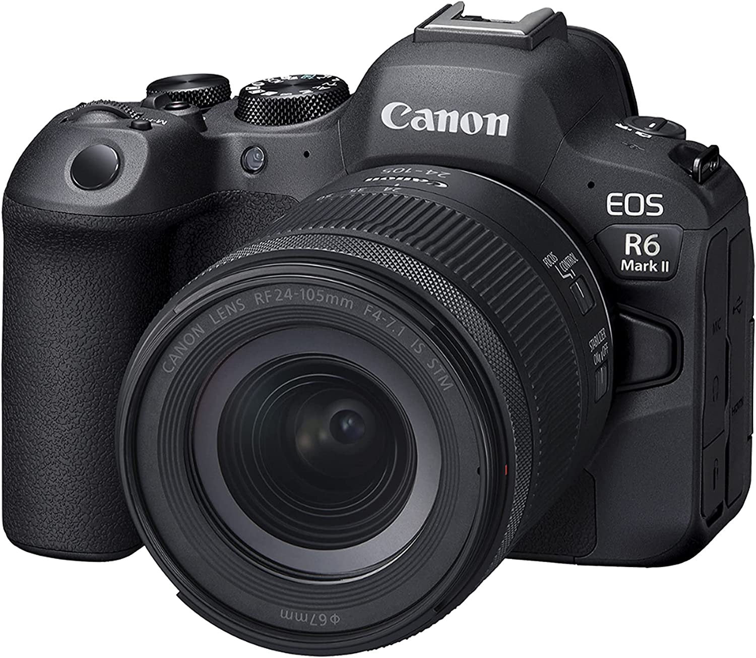 Canon EOS R6 Mark II (RF24-105mm f/4-7.1 IS STM) Full-Frame Mirrorless Camera - cambuy-lives Canon EOS R6 Mark II (RF24-105mm f/4-7.1 IS STM) Full-Frame Mirrorless Camera - cambuy-lives